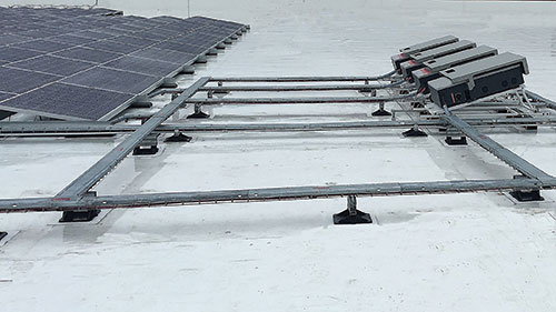 Inverter within 10 ft of Array (Photo by Jeff Simpson)