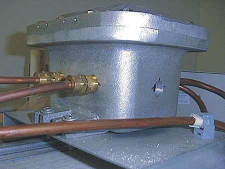 Photo 2. MI cable showing the anatomy of gland terminal fittings. Courtesy of Tyco Thermal Controls